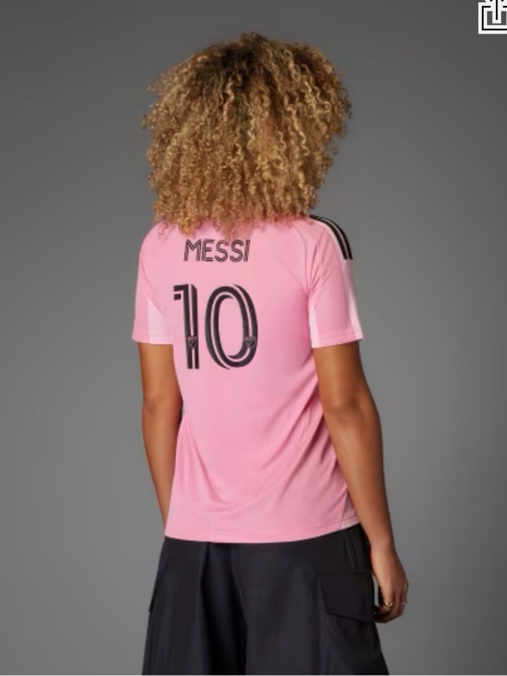Adidas Pink Sz. Small Messi #10 inter Miami Away Team Fan Soccer Jersey